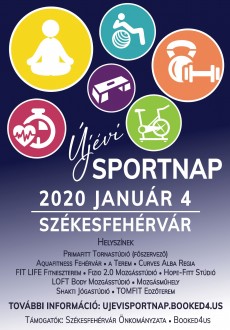 Tucatnyi sportlétesítményben mozoghatunk ingyen a január 4-i Újévi Sportnapon