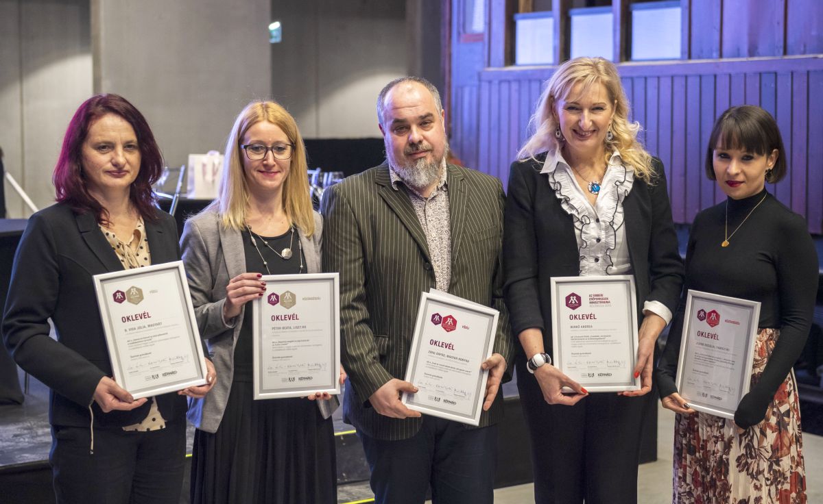 A Kossuth rádiós Benkő Andrea kapta az Emmi Média a családért különdíját