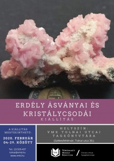 Erdély kristálycsodáit mutatják be keddtől a Tolnai utcai Tagkönyvtárban