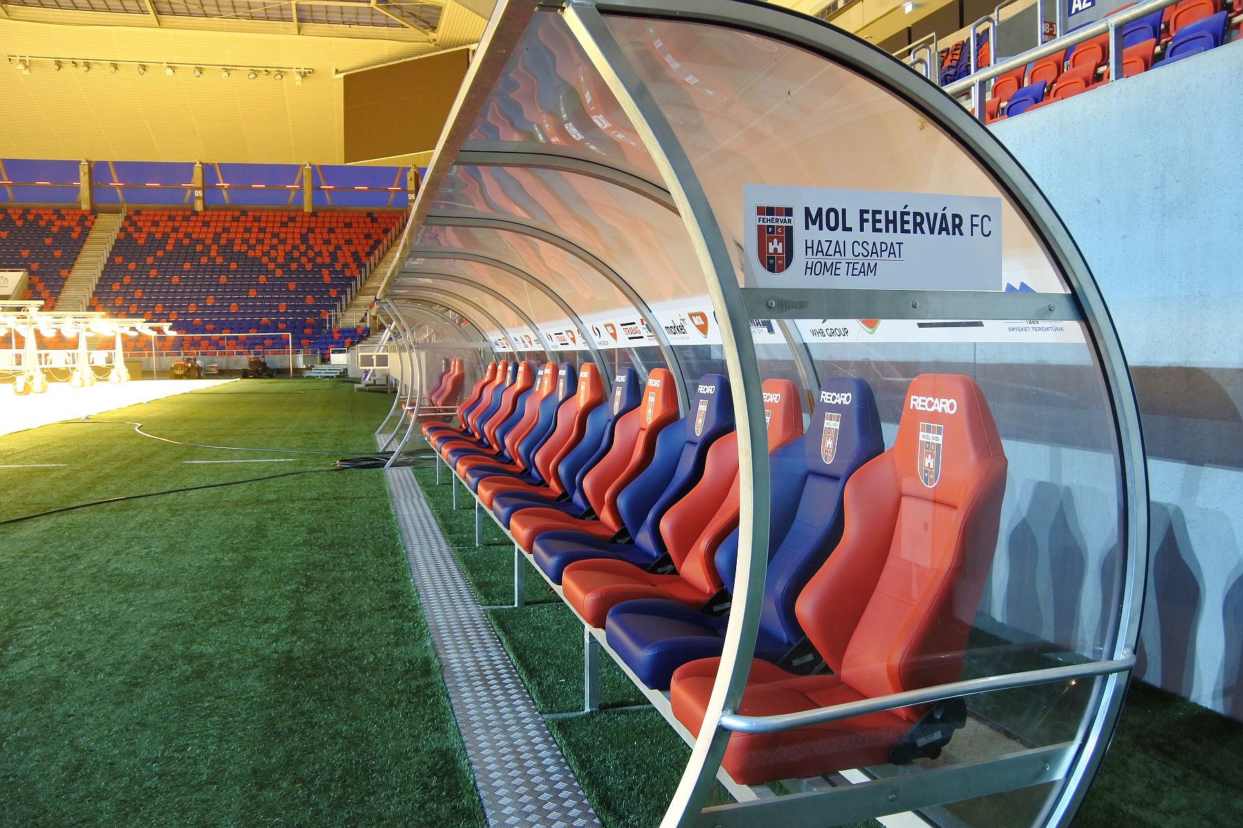 Megújult stadiontúra lesz szerdán a MOL Aréna Sóstóban