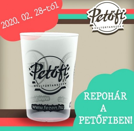 Zöldebb szórakozás - repohárra vált és száműzi a szívószálakat a FEZEN