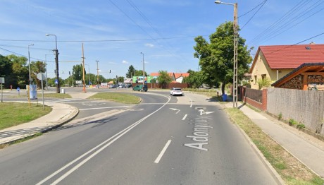 Gázvezeték rekonstrukció - forgalomkorlátozás az Adonyi u. - Seregélyesi út kereszteződésében