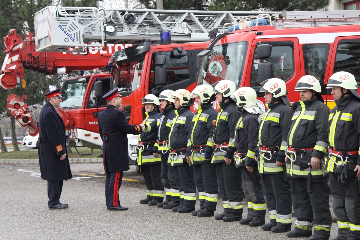 Átvette kinevezését Fejér Megyei Katasztrófavédelmi Igazgatóság gazdasági vezetője