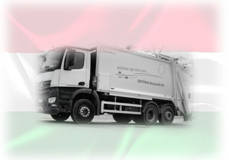 A rendkívüli időszakban is elszállítja a vegyes települési hulladékot a Depónia