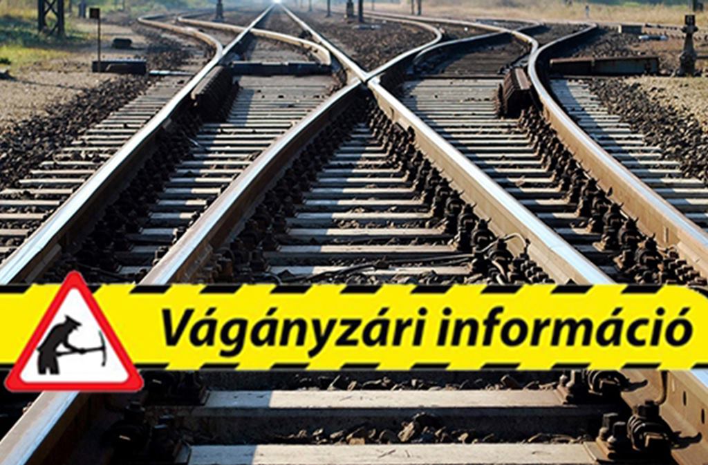 Pályakarbantartás lesz április 7-én és 8-án a a Pusztaszabolcs - Székesfehérvár vasútvonalon