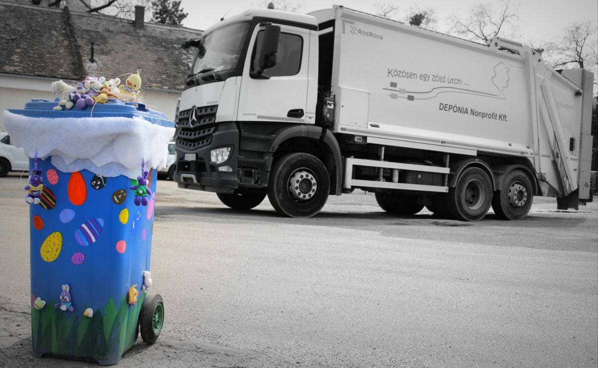 Vasárnap szállítja el a szemetet húsvét hétfő helyett a Depónia!
