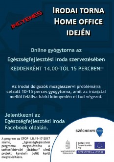 Irodai torna ma 14 órától! - az ülőmunkát végzők problémáira fókuszálnak