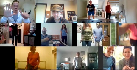 Online dübörög a Paraba Swing - PSC közössége táncol és játszik