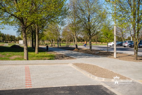 115 parkoló készült el Palotavárosban - folytatódnak a szabadidőközpont építkezései