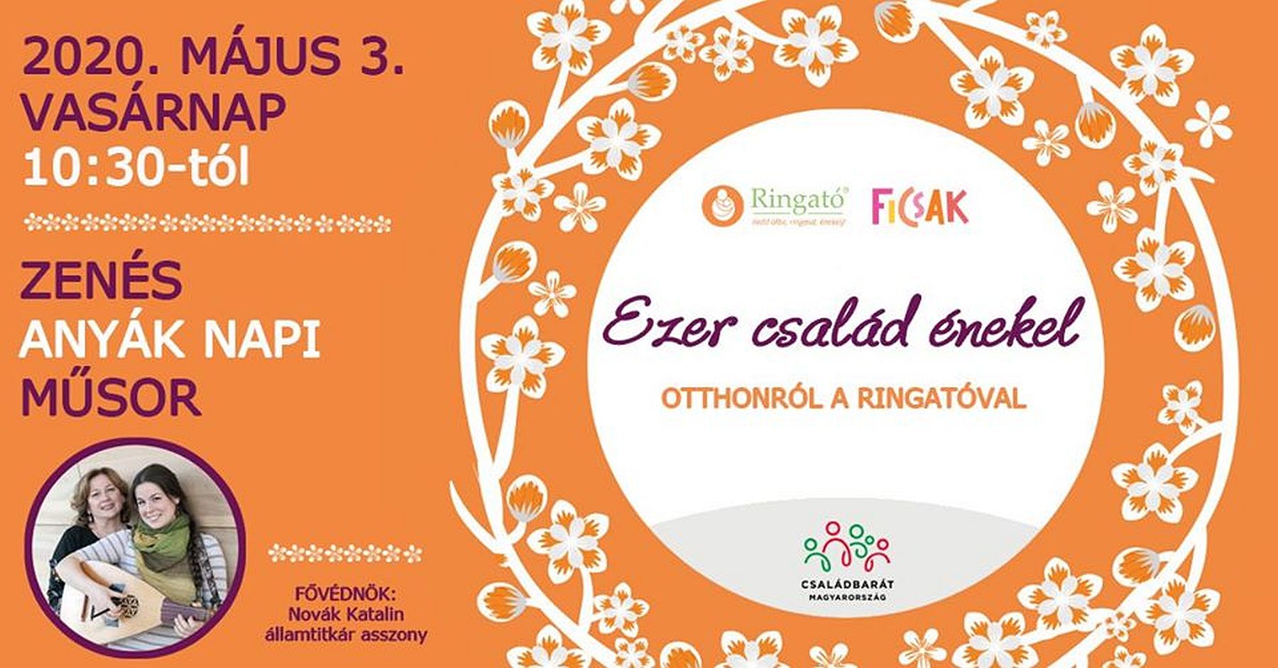 Ezer család énekel - Anyák napi program a Ringatóval