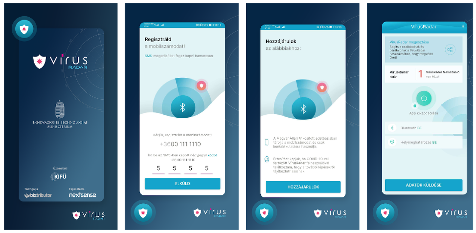 VírusRadar - már letölthető a vírusfertőzöttet jelző mobil applikáció