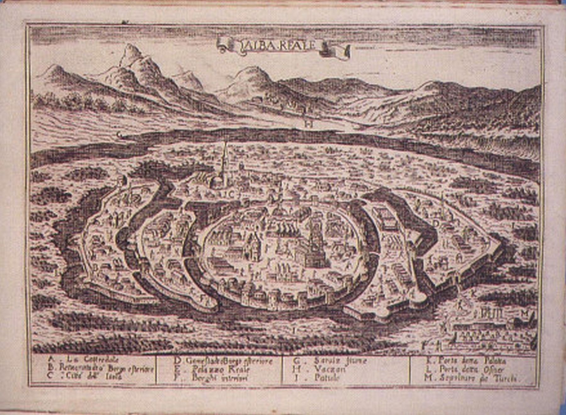 Török uralom korabeli városképek a Szent István Király Múzeum Könyvtárából
