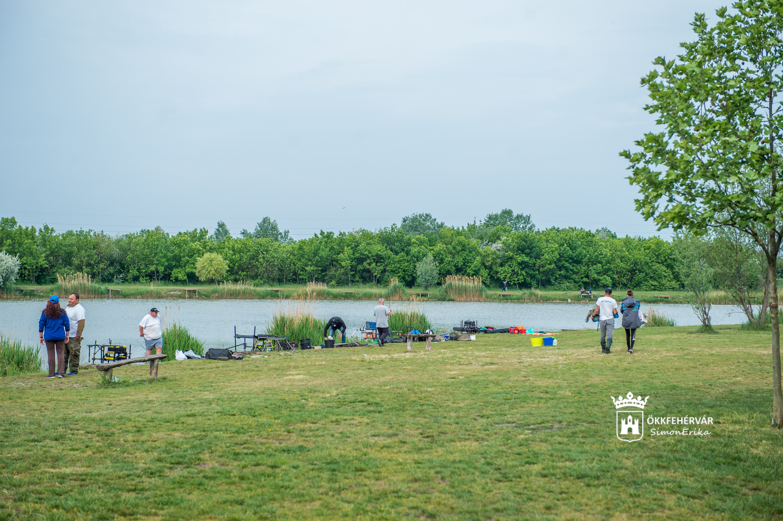 Telepítés, versenyszervezés, nyári táborok előkészítése - tevékeny tavasz a tóparton