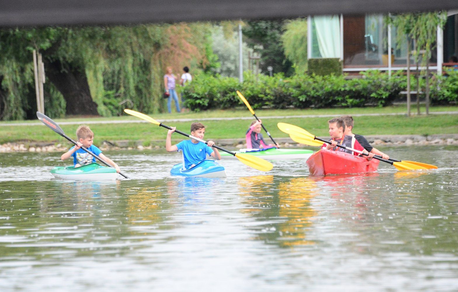 Ismét lehet csónakázni, kenuzni, kajakozni a Csónakázó-tavon