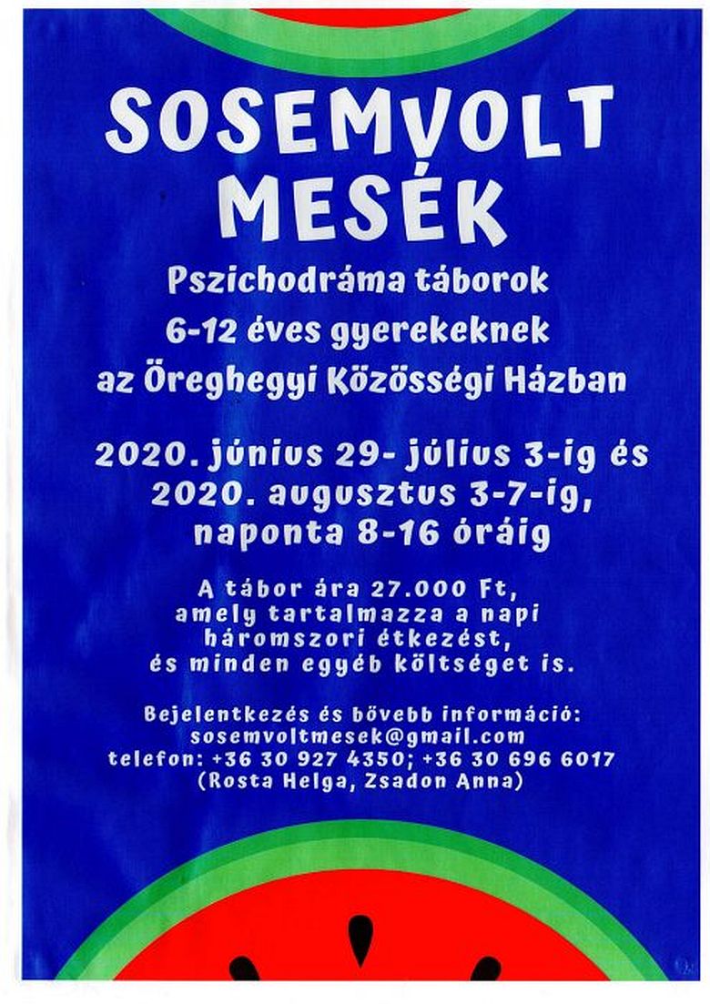 Sosemvolt mesék és angolos jógatábor lesz az Öreghegyi Közösségi Házban