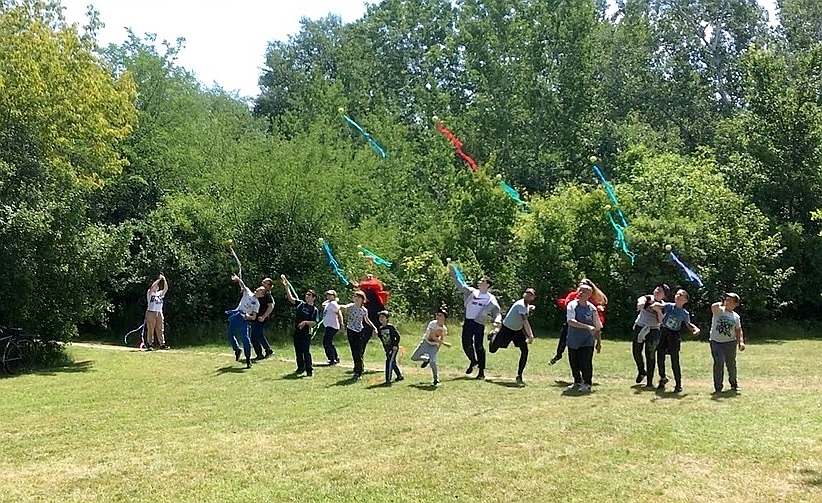 Jó hangulatú karate tábor városi támogatással a Maroshegyen