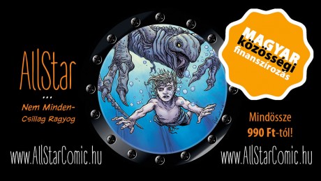 Közösségi finanszírozás a fehérvári AllStar képregényének színezéséért
