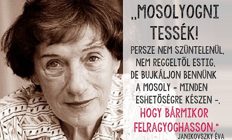 Mosolyogni tessék! - Janikovszky Évára emlékezik a könyvtár