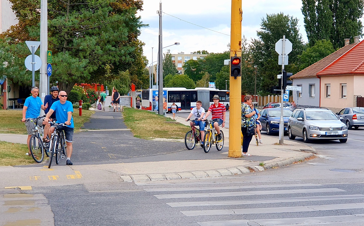 Biciklivel Szárazrétről Maroshegyre a délutáni csúcsban