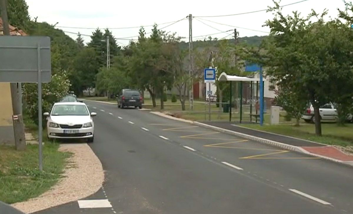 A Magyar Falu Programban újult meg a Gúttamási és Isztimér közötti út