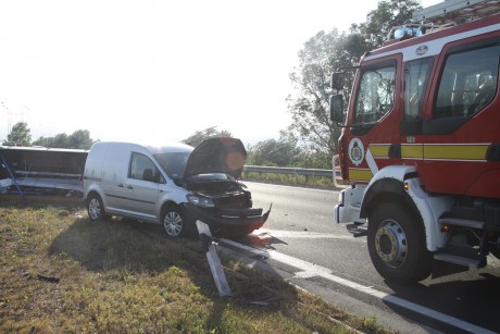 Leszakadt az utánfutó is Fehérvár és Csór között a reggeli balesetben