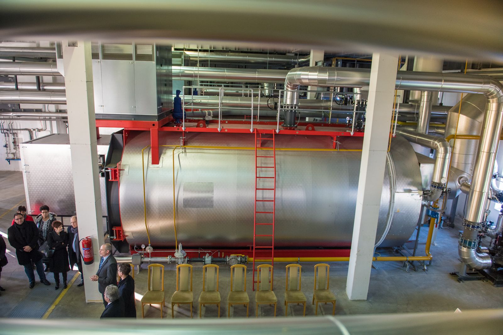 A város szükséges hőmennyiségének a 85 százaléka előállítható a Bakony utcában