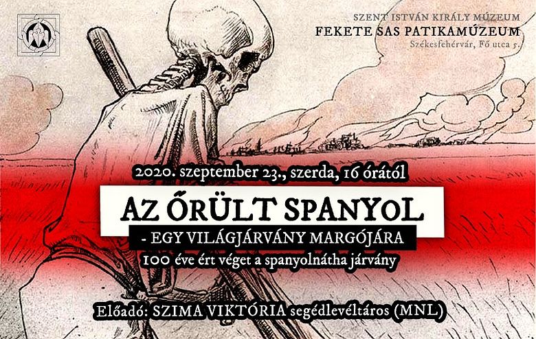 Az őrült spanyol - a spanyolnátha járványról lesz szó a Fekete Sasban