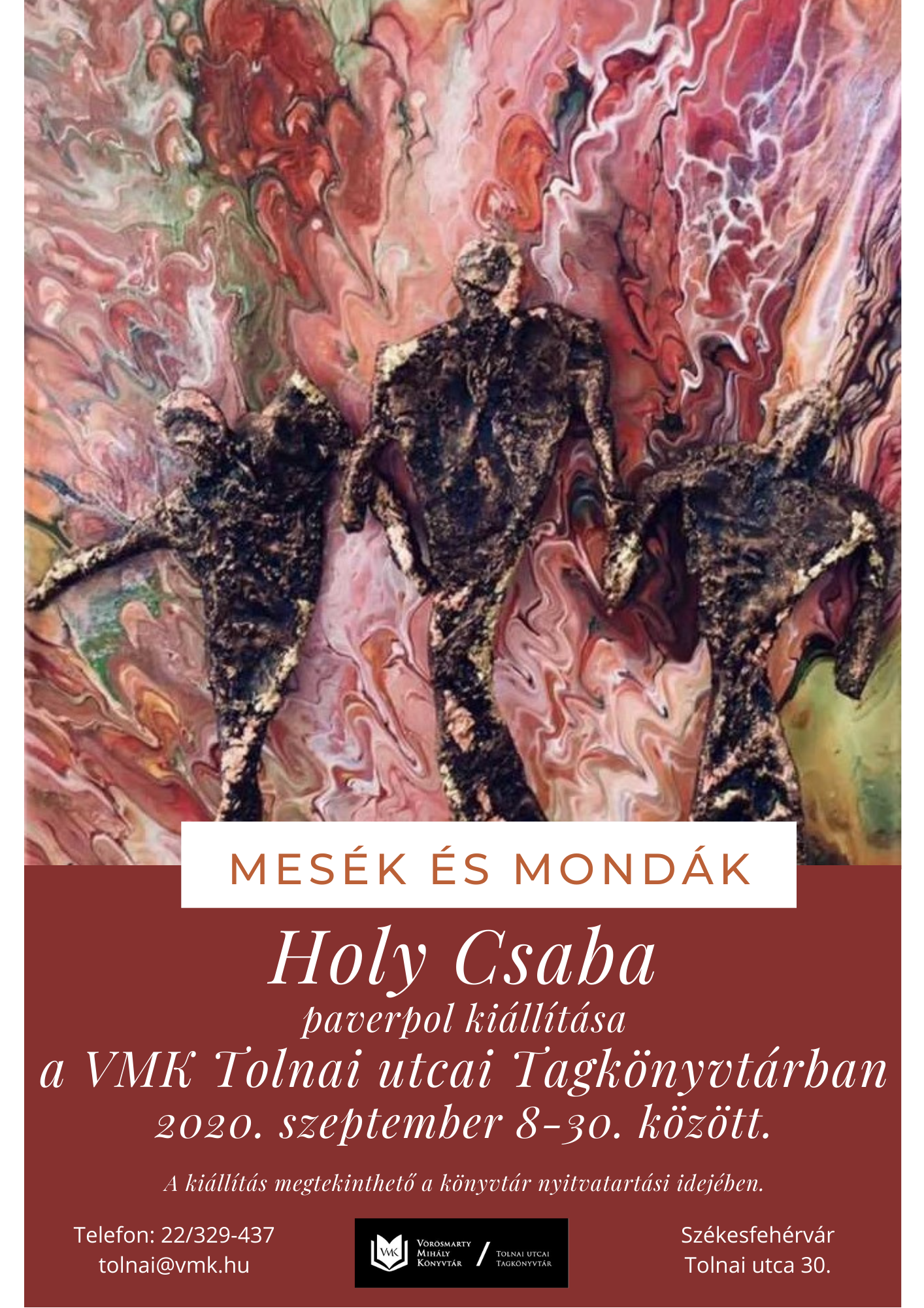 Mesék és mondák - különleges kiállítás a Tolnai utcai Tagkönyvtárban