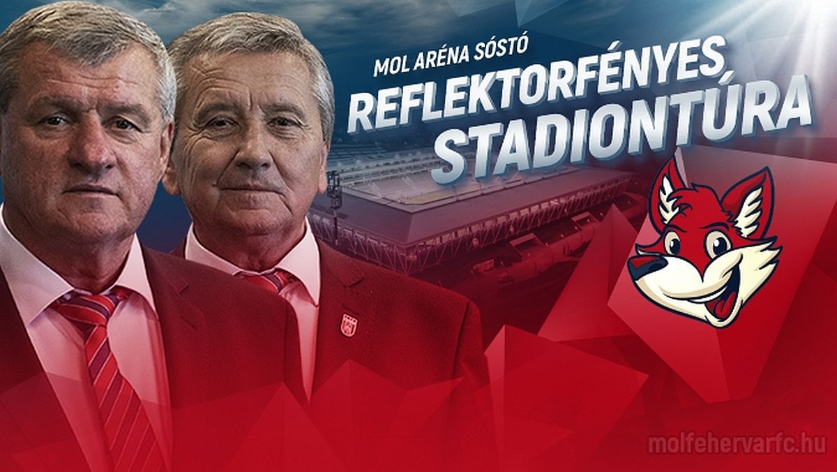 Rendhagyó stadiontúrák lesznek péntek este a MOL Aréna Sóstóban