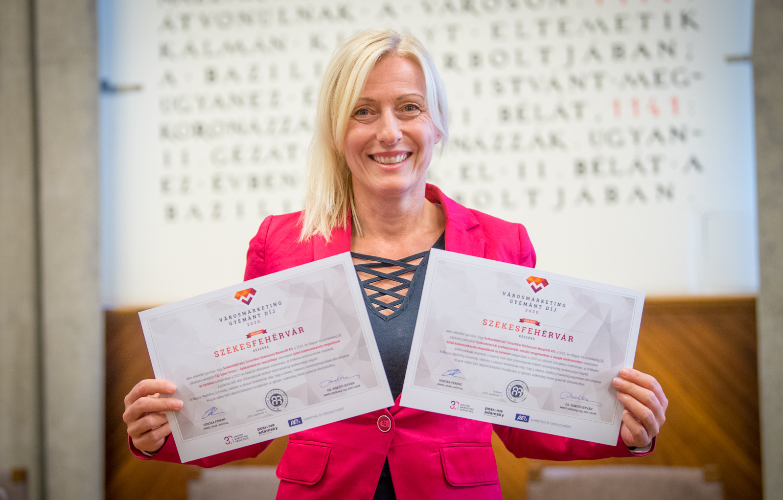 Két kategóriában is Városmarketing Gyémánt Díjat nyert Székesfehérvár