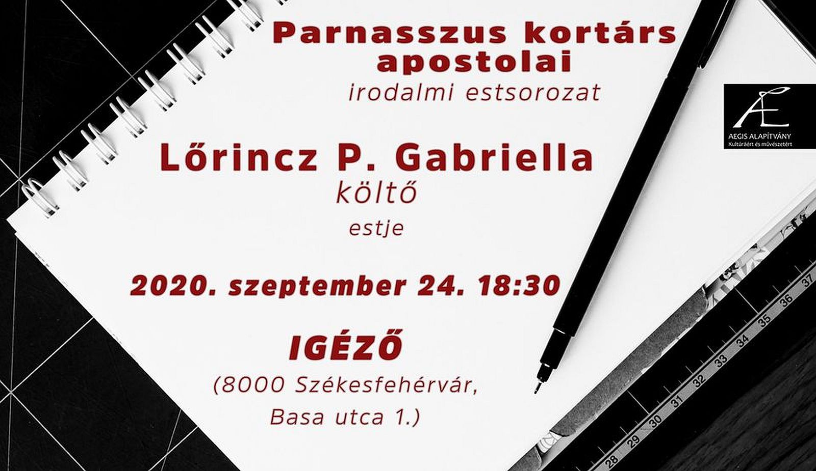 A Parnasszus kortárs apostolai - Lőrincz P. Gabriella lesz a vendég csütörtökön az Igézőben