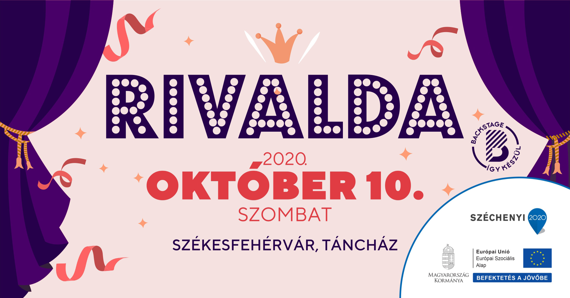 A rivalda előtt és mögött - színházzal zárul a Backstage