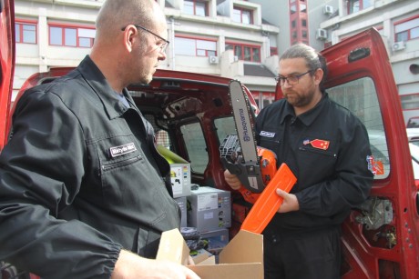 Pályázatokon nyert felszereléseket vettek át az önkéntesek és az önkormányzati tűzoltóságok