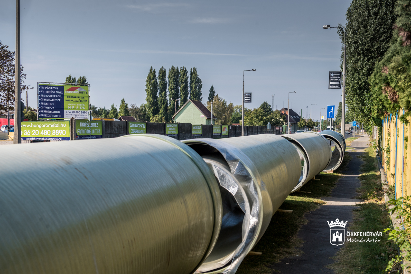 Mától korlátozások lesznek a Mártírok útja – Seregélyesi út csomópontban