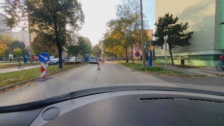 Újra elindulhatott a járműforgalom a Gáz utcában