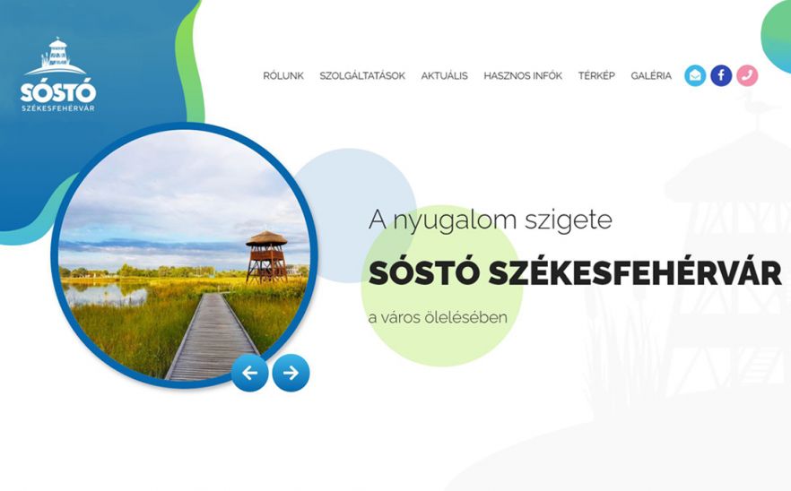 „Az Év Honlapja” - versenyben a Sóstó Természetvédelmi Terület honlapja