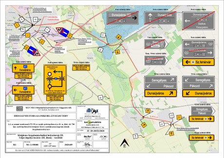 Forgalomkorlátozás lesz szombaton éjszaka a Seregélyesi úton, a vasúti átjárónál
