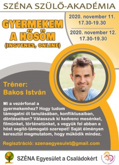 Gyermekem a mesehősöm - folytatódik az online Széna Szülőakadémia