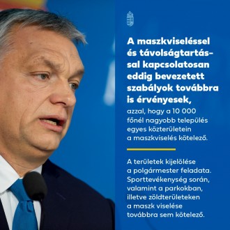 Kedd éjféltől kötelező a maszkhasználat a közterületeken is