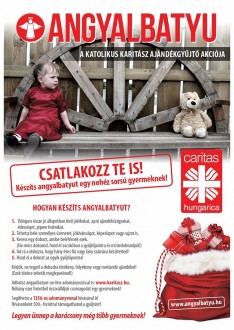 Angyalbatyu - elindult a Katolikus Karitász országos ajándékgyűjtő programja