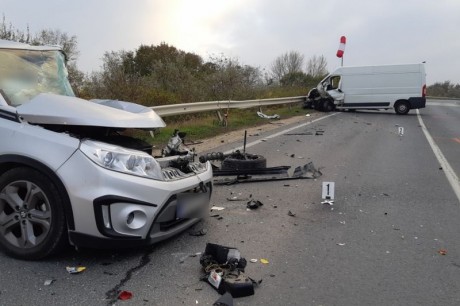 Tragikus baleset miatt egészen este hétig le volt zárva a 7-es főút Fehérvár mellett