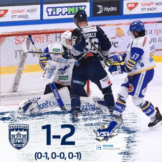 Közel volt az egyenlítés - mindhárom pontot elvitte a Villach Fehérvárról