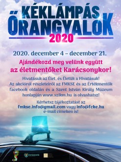 Rendőröknek, mentősöknek, tűzoltóknak ajándékozhatunk a Kéklámpás Őrangyalok akció keretében