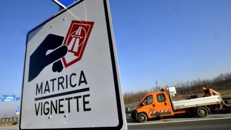 Az M7-es pákozdi pihenőjénél is lehet sztrádamatricát venni