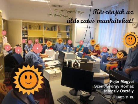 Segít a süti - egészségügyi dolgozók munkáját ismerik el