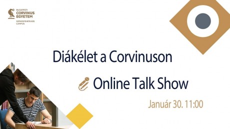Diákélet a Corvinuson - online talk show-t hirdet a fehérvári campus