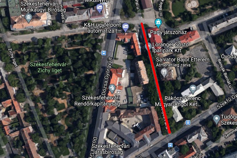 Fasorfenntartási munkálatok miatt lezárás lesz hétfőtől az Ányos Pál utcában