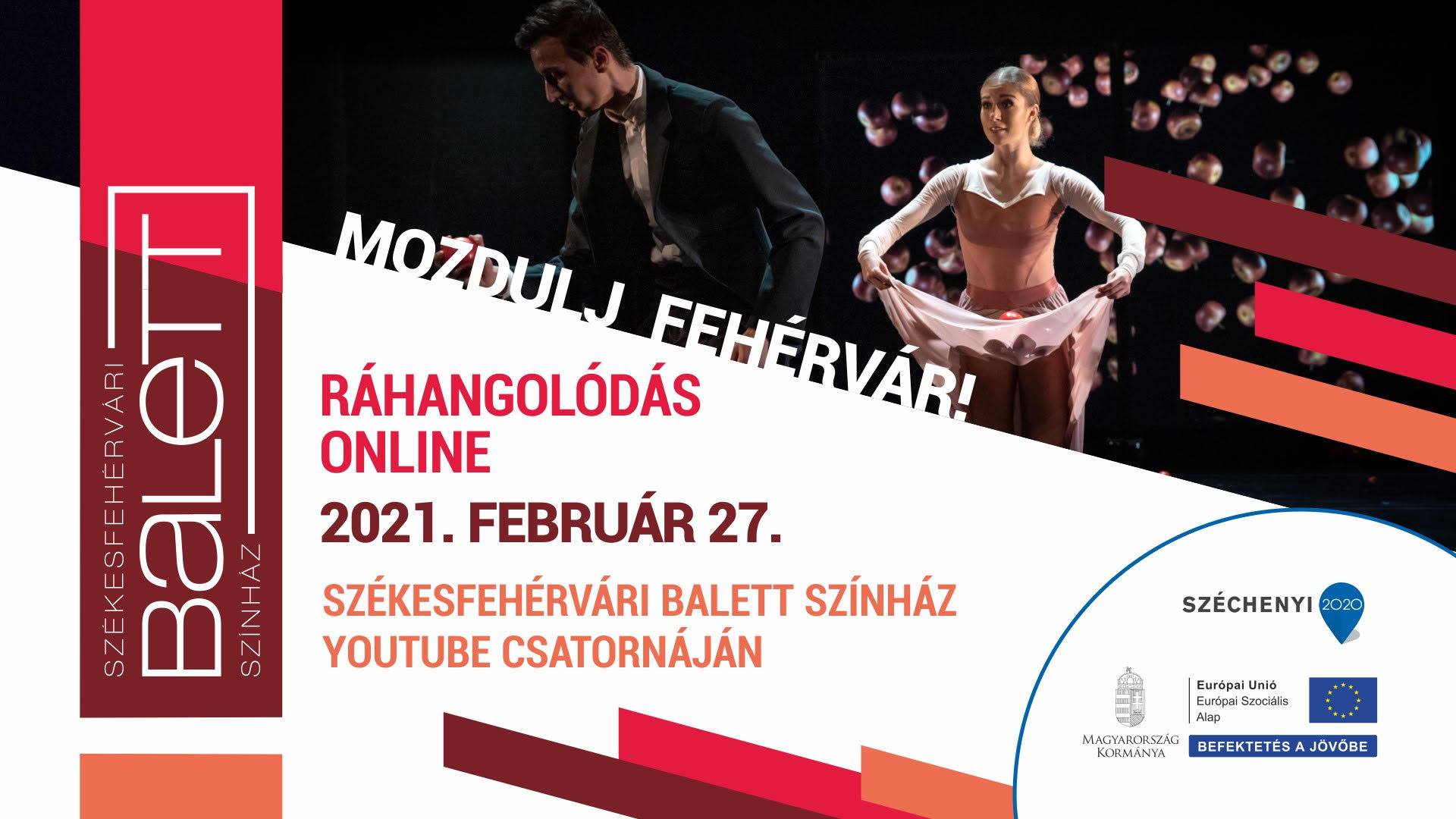 Online térbe költözik a Székesfehérvári Balett Színház nyílt napja
