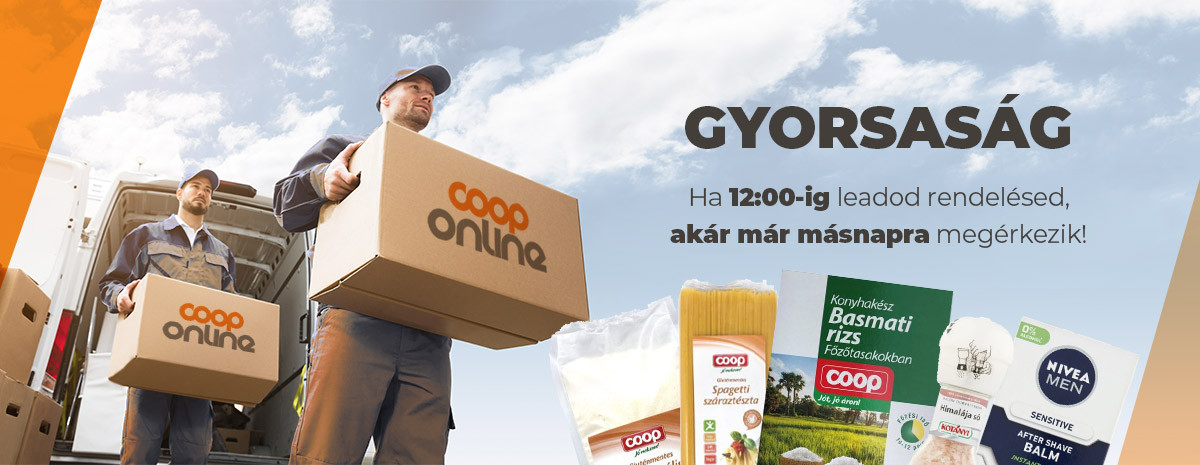 Székesfehérváron is ingyenesen szállít ki két hétig a Coop Online