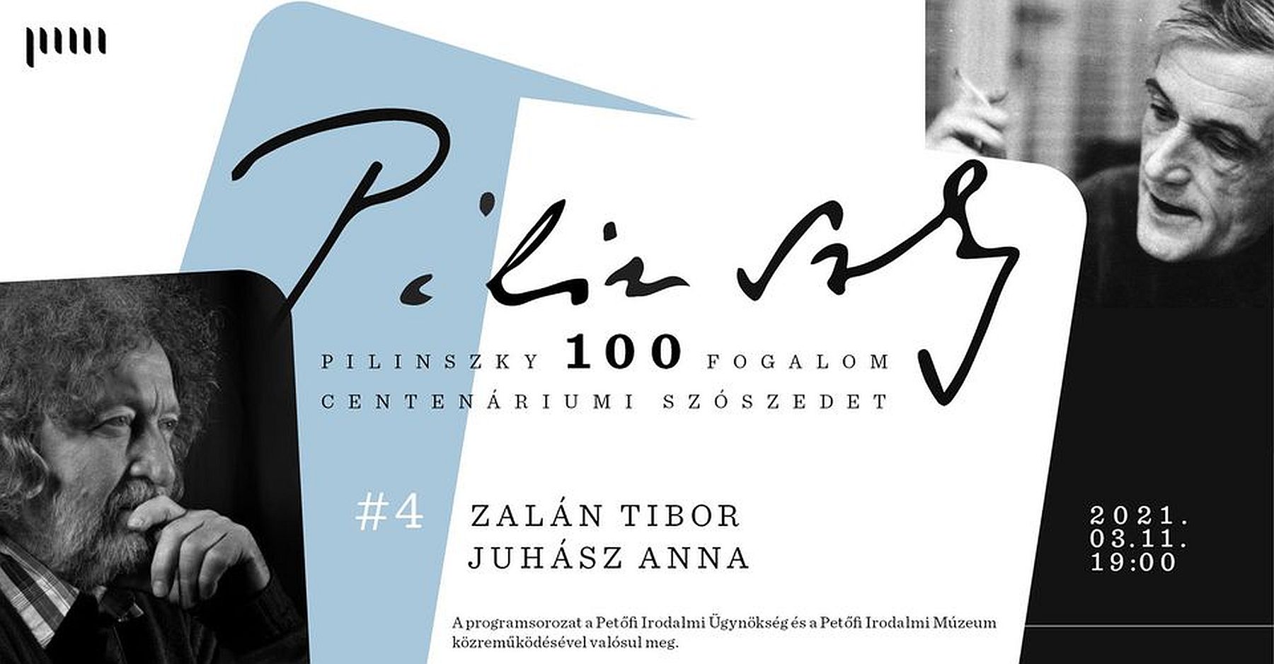 Pilinszky100 -  Zalán Tibor költővel folytatódik a beszélgetéssorozat